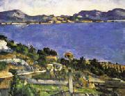 Paul Cezanne L'Estaque painting